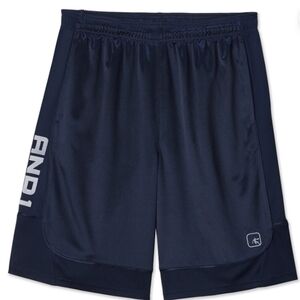 AND1 Men's Dark Blue Athletic Shorts